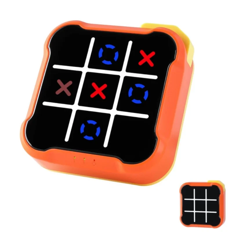 Tic Tac Toe Electronic Chessboard For Kids Interactive Strategy Game with AI Learning Mode Parent Child Educational Toy