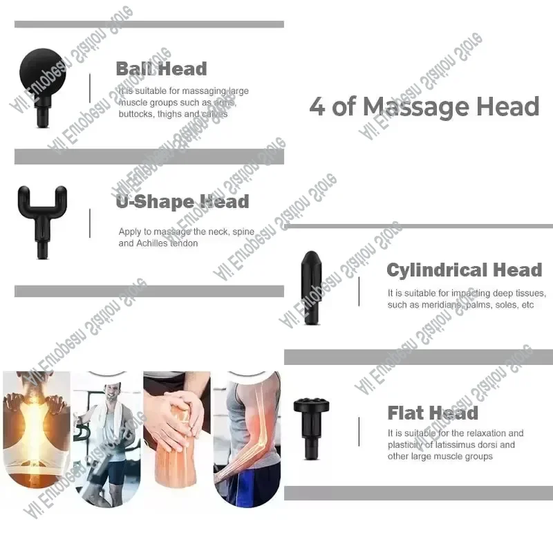 2025 fascia gun muscle relaxation massager electric vibration massage gun professional grade neck mask gun