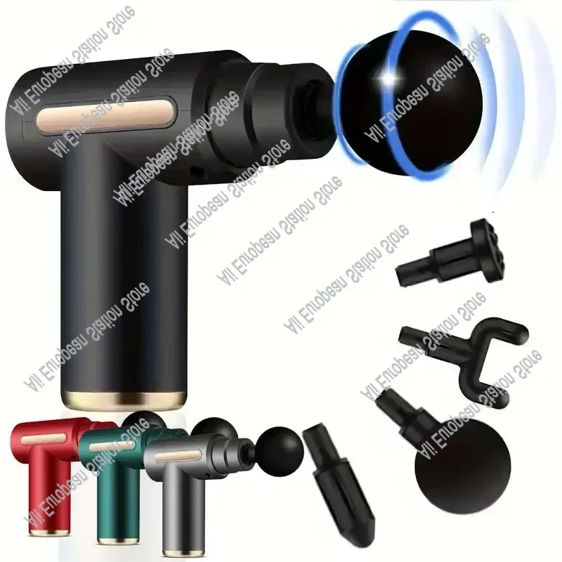 2025 fascia gun muscle relaxation massager electric vibration massage gun professional grade neck mask gun